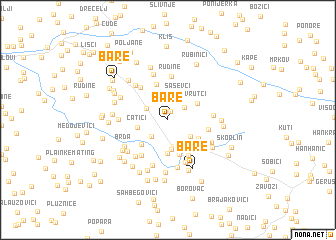 map of Bare