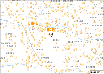 map of Bare