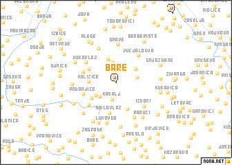 map of Bare