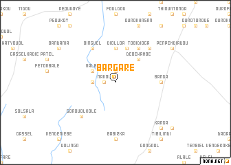 map of Bargaré