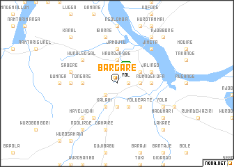 map of Bargare
