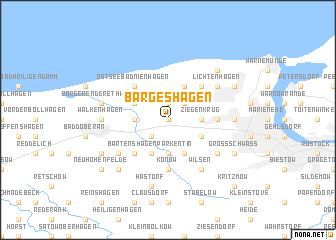 map of Bargeshagen