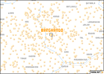 map of Barghando