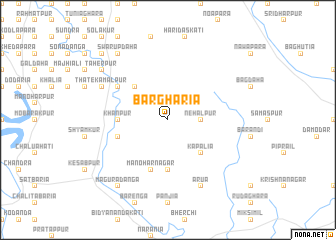 map of Bārgharia