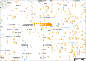 map of Bar Gokand