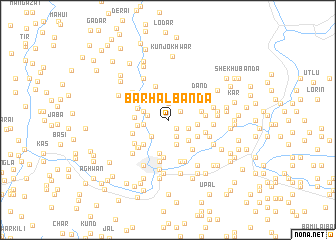 map of Bar Hal Bānda