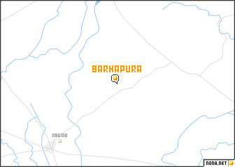 map of Barhāpura