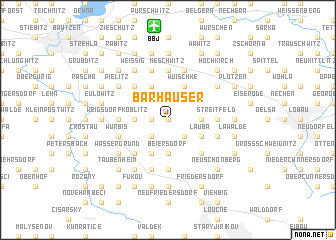 map of Bärhäuser