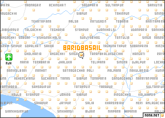map of Barid Bāsāil