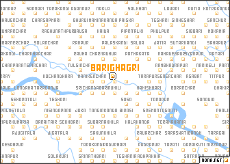 map of Bāri Ghāgri
