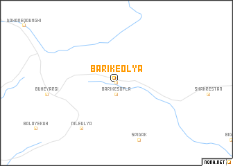 map of Bārīk-e ‘Olyā