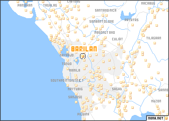 map of Barilan