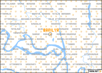 map of Bārilya