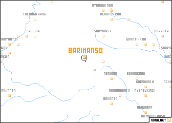 map of Barimanso