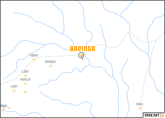 map of Baringa