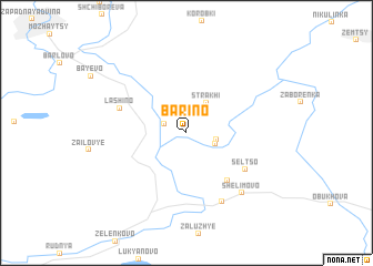 map of Barino