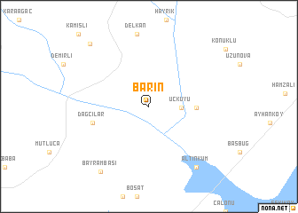 map of Barın