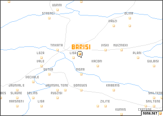 map of Barīsi