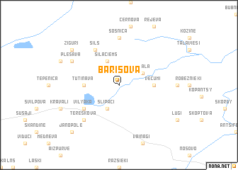 map of Barisova