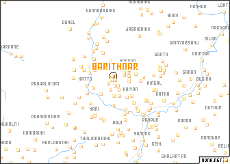 map of Barithnār