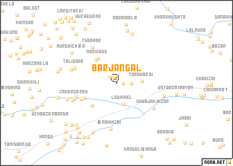 map of Bar Jangal