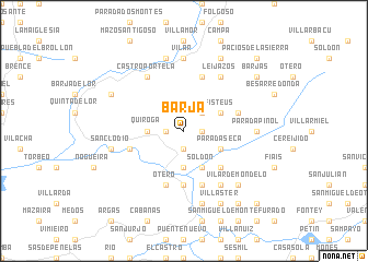 map of Barja