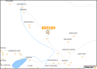 map of Barkam