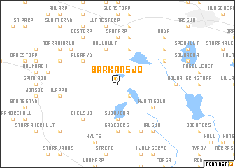 map of Barkansjö