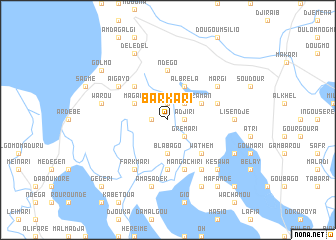 map of Barkari