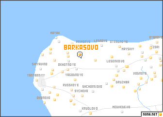 map of Barkasovo