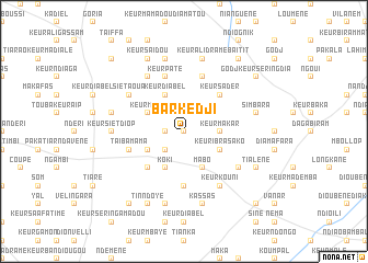 map of Barkèdji