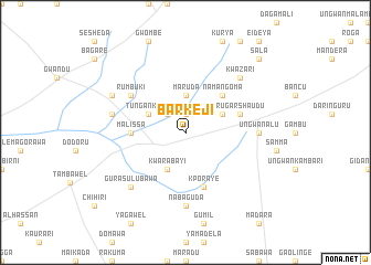 map of Barkeji