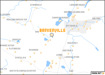 map of Barkerville