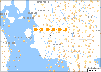 map of Barkhurdārwāla