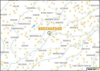 map of Barkhurdār