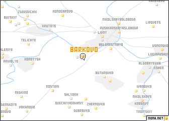 map of Barkovo