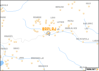map of Barlaj