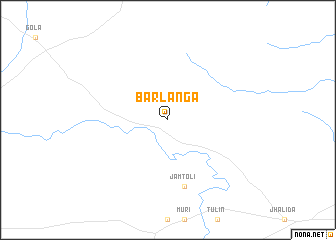 map of Barlanga