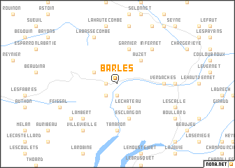 map of Barles
