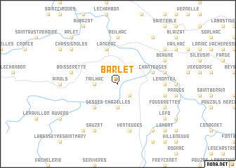map of Barlet