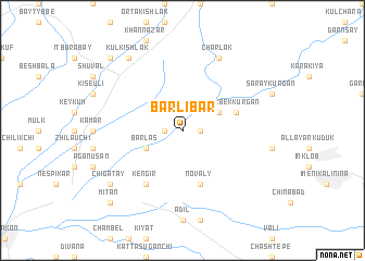 map of Barli-Bar