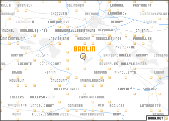 map of Barlin