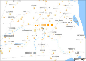 map of Barlovento