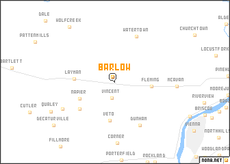 map of Barlow