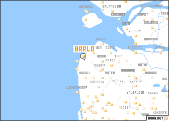 map of Barlo