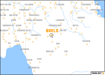 map of Barlo