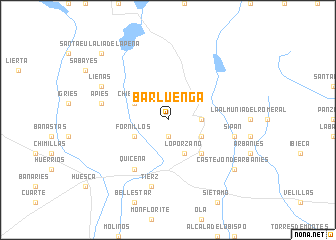 map of Barluenga