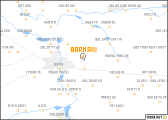 map of Barmaki