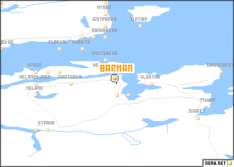 map of Barman