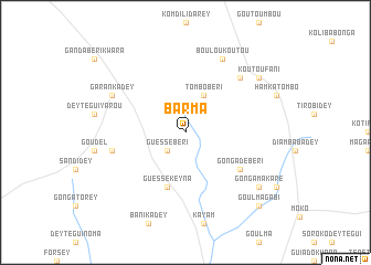 map of Barma